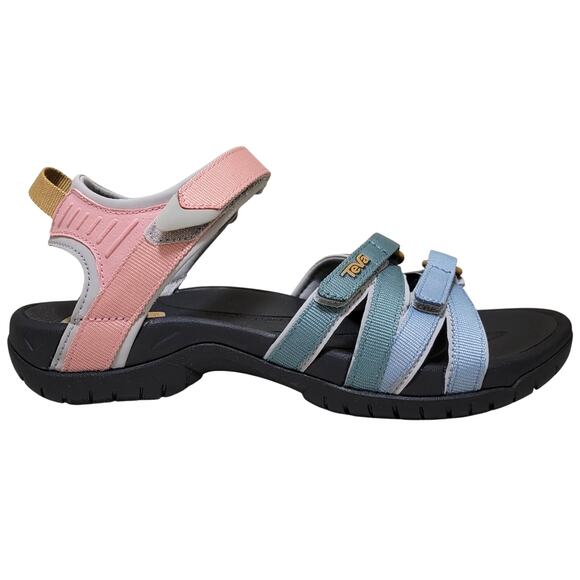 Teva Women Tirra Ankle Strap Strappy Active Sandals Size US 7 Light Earth Multi - Picture 2 of 5